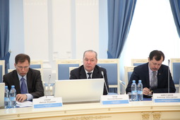 Участники совещания в Администрации ООО "Газпром трансгаз Томск"