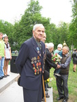 Вишневский Казимир Игнатьевич на парад 9 мая 2012 года, с. Орынин.