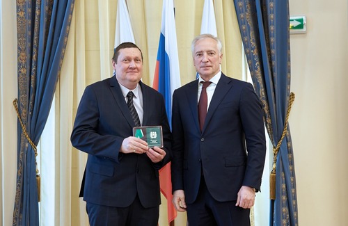 Ведущий инженер центра диагностики Инженерно-технического центра Дмитрий Саламахин  награжден медалью «За достижения»