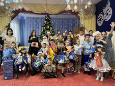 Волонтеры «Газпром трансгаз Томск» подарили новогоднее настроение детям
