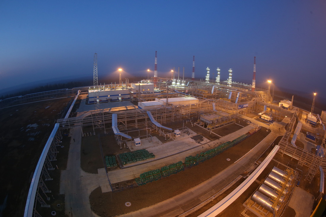 «Газпром» активно развивает газовую отрасль на Востоке России