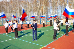 Праздничная церемония прошла в лучших российских традициях