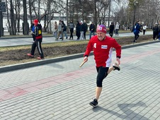 Команда Новосибирского ЛПУМГ стала второй на городской легкоатлетической эстафете