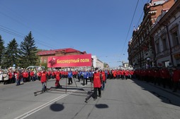 Сотрудники «Газпром трансгаз Томск» приняли участие в акции «Бессмертный полк» в Томске