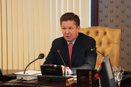 Алексей Миллер провел совещание с руководителями отечественных трубных компаний.