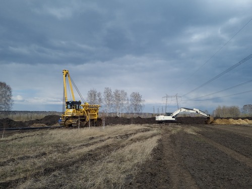 В зоне ответственности Новосибирского ЛПУМГ продолжается капремонт газопровода-отвода к газораспределительной станции «Электродный завод»