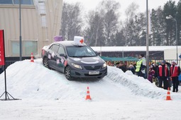 Подъем задним ходом на горку