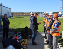 Аттестацию НАСФ Приморского филиала проводила рабочая группа объектовой комиссии Минэнерго