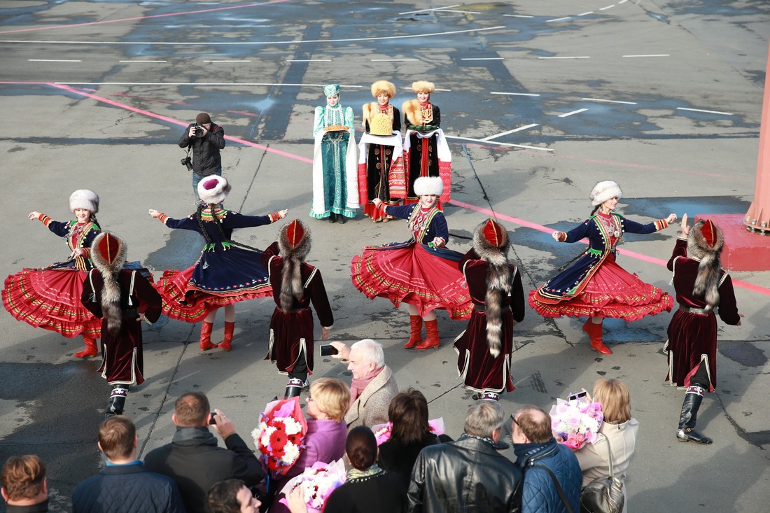 Встреча участников фестиваля «Факел» ПАО «Газпром» на земле Башкортостана.