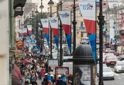 Санкт-Петербург перед началом Форума G20. Фото «РИА-Новости»
