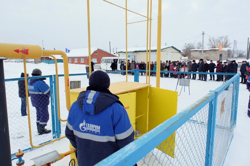 Ввод в эксплуатацию межпоселкового газопровода «Сараши — Танып — Константиновка — Амировка — Кармановка» в Бардымском районе Пермского края, 6 февраля 2019 года