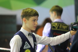 Победитель всероссийских соревнований в категории до 16 лет Артем Шаненков (Томская область)