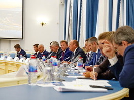 Совещание по вопросам взаимодействия промышленных предприятия региона и ПАО «Газпром»
