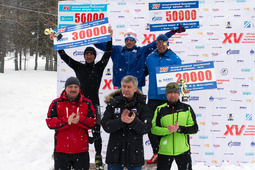 Победители лыжного марафона