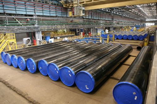 Производство трубной продукции «Трубной металлургической компанией» для нужд «Газпрома». Фото ПАО «ТМК»