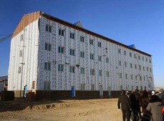 Ход строительства Амурской производственной базы