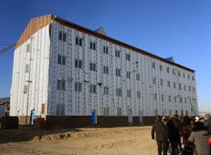Ход строительства Амурской производственной базы