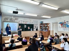 Александровское ЛПУМГ проводит активную просветительскую работу со школьниками