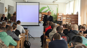 Встреча со студентами в Барабинском ЛПУМГ