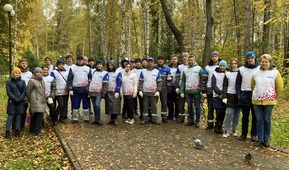 Участие в акции в Лагерном саду Томска приняли почти три десятка газовиков