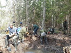 Экспедиция поисковых отрядов в места сражения Великой Отечественной войны