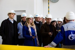 Участники пресс-тура отметили динамику развития ООО «Газпром трансгаз Томск».