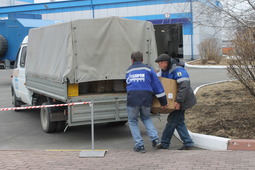 Сотрудники Кемеровского филиала на протяжении нескольких месяцев собирали отходы бумаги и картона
