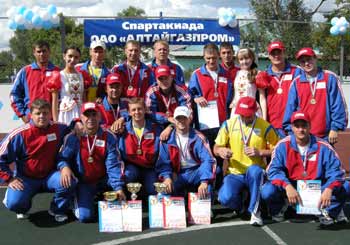 Спортивные успехи команды Алтайского ЛПУ
