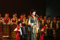 Концерт Кубанского казачьего хора.