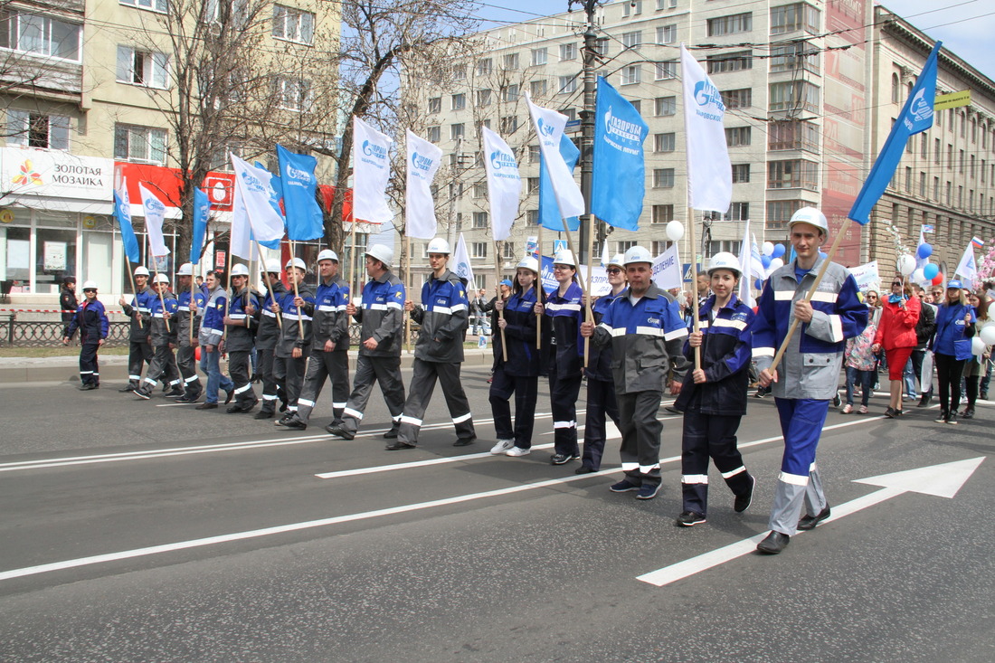 Хабаровский филиал компании «Газпром трансгаз Томск» —регулярный участник всех праздников и массовых акций