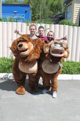 Работники Сахалинского ПУМТ помогли создать праздничное настроение в зоопарке