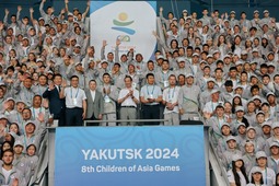 В церемонии открытия игр приняли участие более 4 тысяч человек