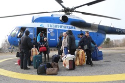 Вертолетом из Александровского