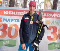 Оператор ГРС Алтайского ЛПУМГ Сергей Черданцев занимается лыжными гонками более 40 лет