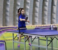 Екатерина Кондратьева из УМТСиК победитель Сельских игр в настольном теннисе