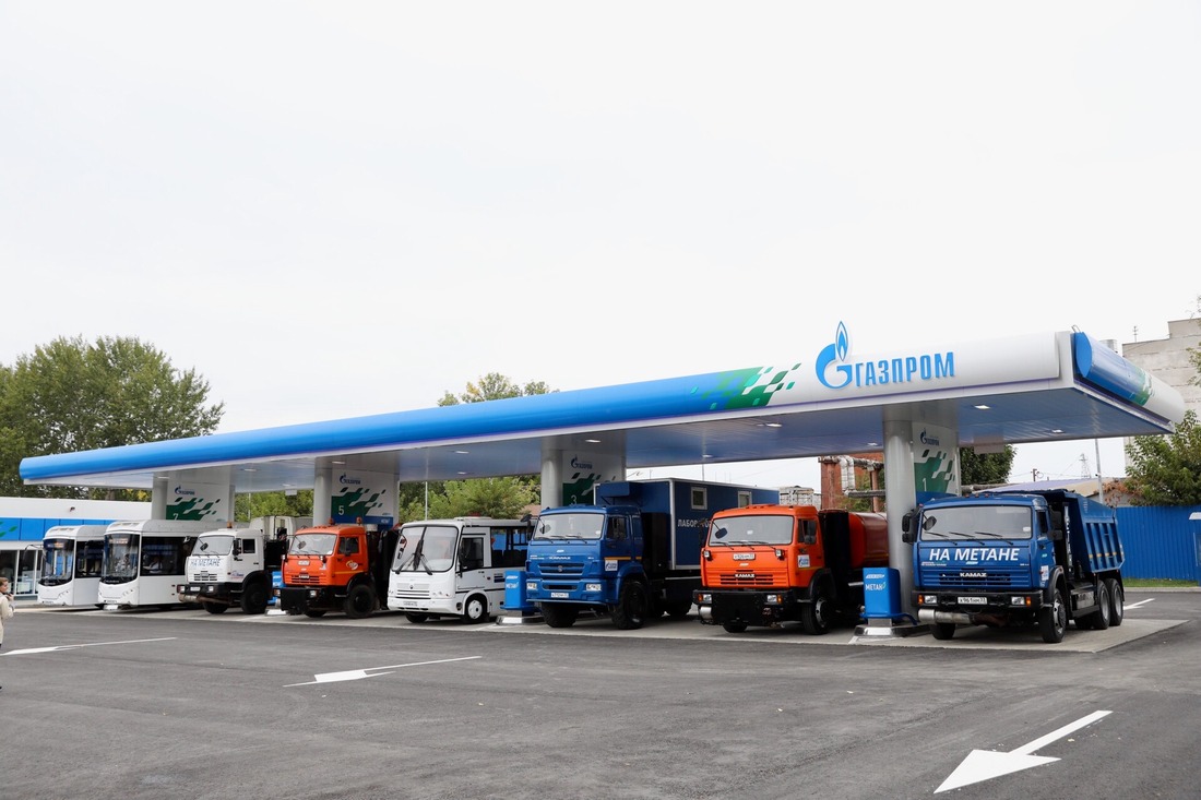 Во Владимире введена в эксплуатацию современная автомобильная газозаправочная станция «Газпрома»
