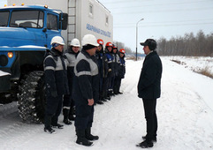 Командно-штабные тренировки в Хабаровском ЛПУМГ