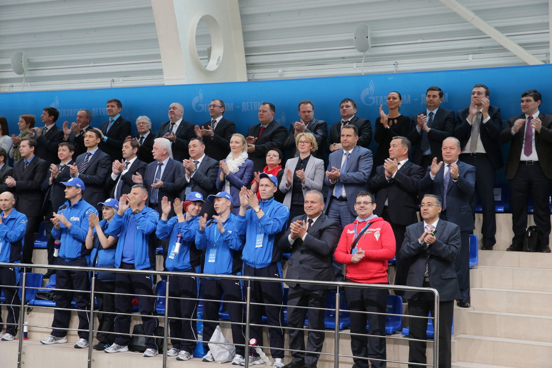Болельщики приветствуют команды участников летней спартакиады «Газпром трансгаз Томск»