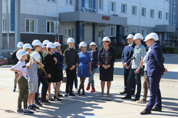 Школьники в рамках фестиваля «ВместеЯрче» посетили производственные объекты ООО «Газпром трансгаз Томск».