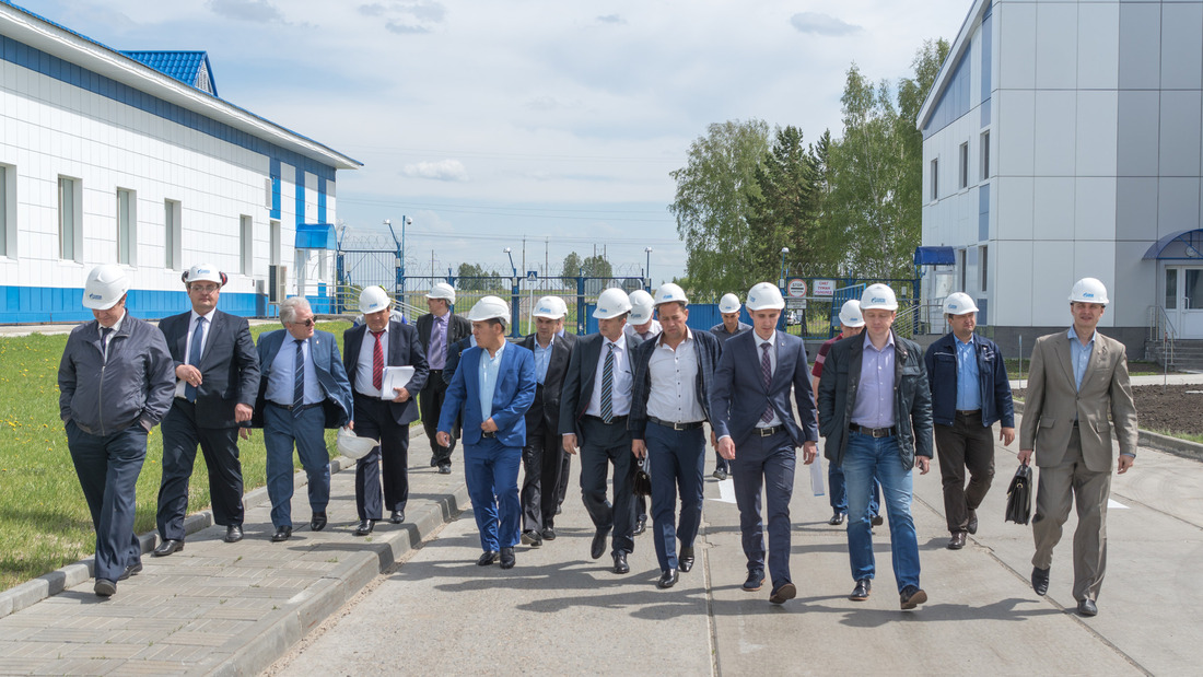 Делегация "Узбекнефтегаза" посетила филиал компании — Юргинское ЛПУМГ