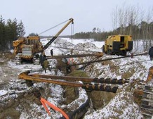 Отремонтированные участки газопровода введены в работу