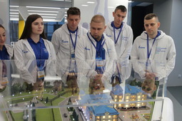 В корпоративном музее компании «Газпром трансгаз Томск».