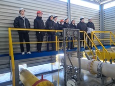 Учащиеся Бийского государственного колледжа посетили промплощадку Алтайского ЛПУМГ ООО «Газпром трансгаз Томск»