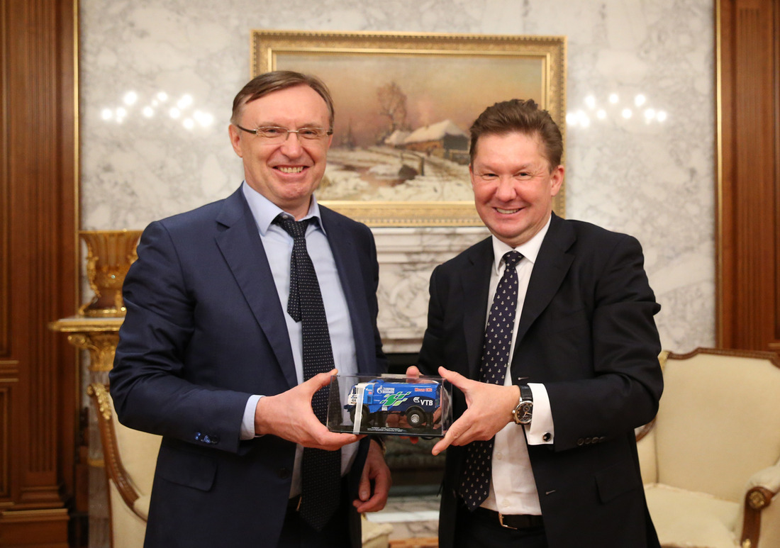 Сотрудничество «Газпрома» и «КАМАЗа» успешно развивается