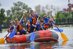 Впервые в программу Спартакиады включили водные виды спорта.