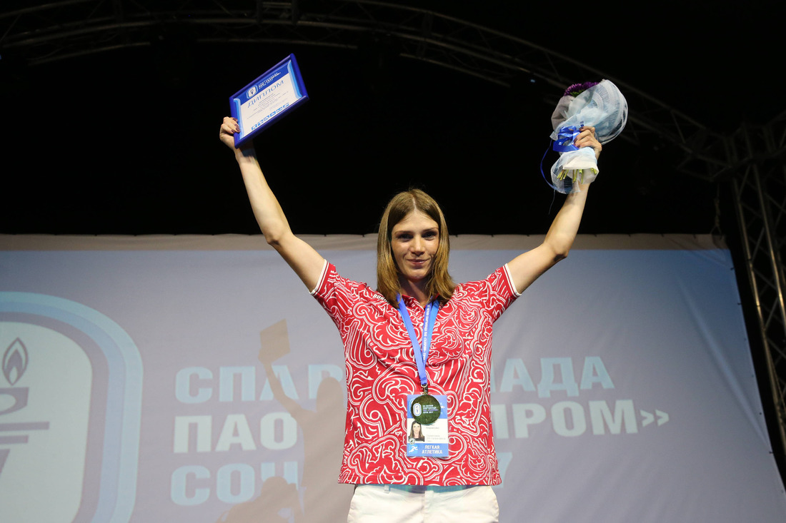 Шатунова Светлана-первое место по легкой атлетике (бег), среди женщин 20-34 лет.