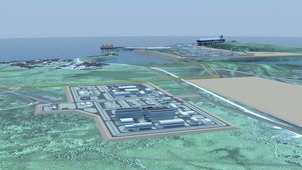 3D-модель проекта «Владивосток-СПГ»