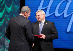 Олег Шенделев награжден медалью ордена «За заслуги перед Отечеством второй степени».