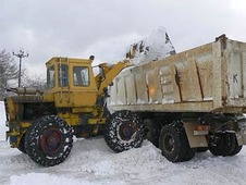 С газовиками — из снежного плена