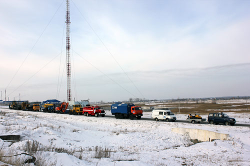 Готовность к паводку Омских газовиков